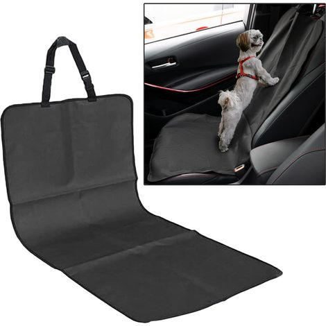 Housses de siège auto pour chiens, housses de siège anti-boue pour animaux, protection pour le style de votre voiture, imperméables, protection pour le dossier du siège arrière des animaux, tapis (1/5)