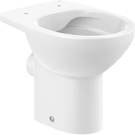 ROCA A344V03000 VICTORIA-N Taza Para Tanque Alto Rimless Salida Horizontal Sin Asiento - ref: A344V03000 (1/2)