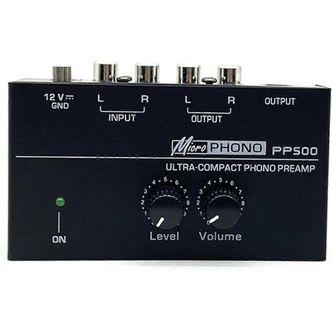 PP500 Préamplificateur pour platine vinyle, amplificateur, prise-- (1/5)