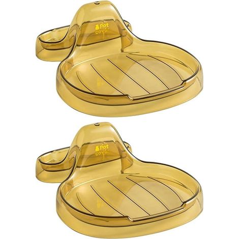 Support pour couvercles de casseroles, porte-couvercles polyvalent, support de cuisson résistant à la chaleur (1/4)