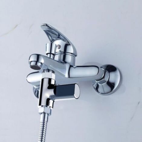 Thermometre Douche - Affichage LED Numerique - Alimentation Hydroelectrique Autonome - Pour Robinet Douche Main - 1 Unite (1/4)
