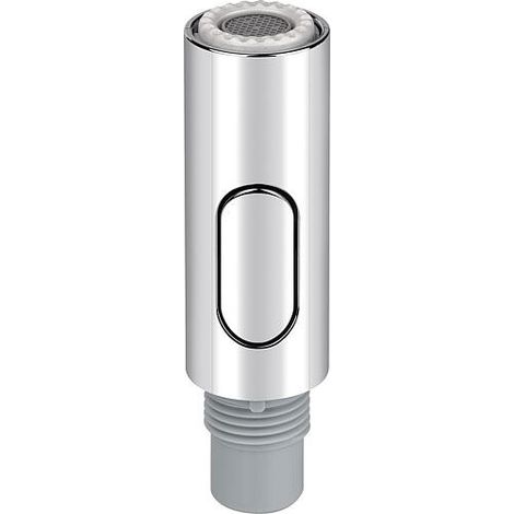 Grohe – Pommeau de douche à jet laminaire et jet de pluie – Finition chrome – Compatible Eurosmart Cosmopolitan – Rotation 360° (1/5)