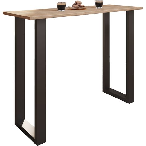 Tavolo da bar in legno Xona 140x50 102x140x50 - VCM