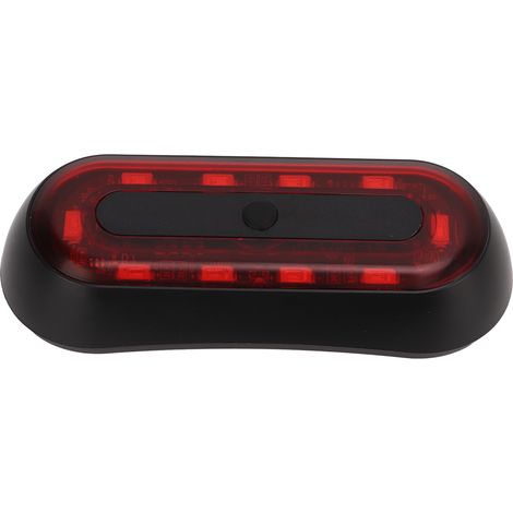 Feu Arrière Vélo Casque Lumière Stop Frein Etanche Léger Éclairage Sécurité Cycliste Nuit (1/5)