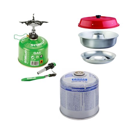 PACK OMNIA Four Nomade Compact + OPTIMUS Réchaud à Gaz + CADAC Cartouche de Gaz (1/5)