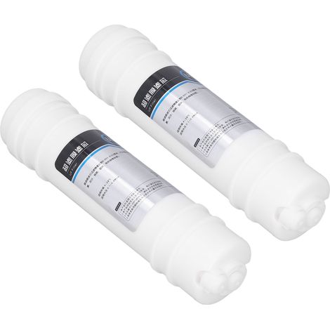 2 Pièces Cartouche Filtre à Fibres Creuses 10 Pouces, Haute Débit Filtration Eau, Raccords Rapides (1/5)