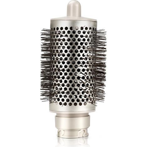 Spazzola volumizzante rotonda di grandi dimensioni per asciugacapelli Shark FlexStyle, ideale per capelli lisci, mossi, ricci e afro. (1/5)
