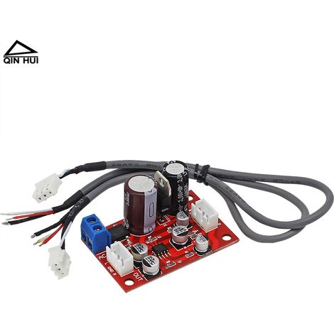 AC/DC-Audio-Vorverstärkerplatine mit Einzelstromversorgung zur Frontplattenmontage, mit AD828-Audioverstärkermodul (1/4)