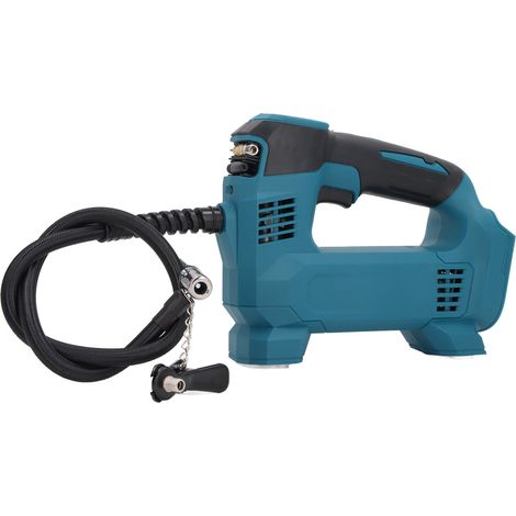 Gonfleur de pneus sans fil 18V, 3 à 150 PSI, compresseur d'air portable avec manomètre numérique pour voiture, vélo, moto, 12V (1/5)