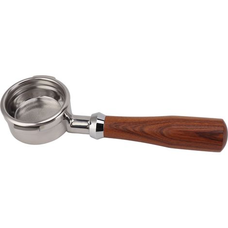 58-mm-Siebträger ohne Boden, doppelseitiger Edelstahlgriff, abnehmbares Zubehör für Breville 9 Series E Classic Rosewood Kaffeemaschinen (1/5)