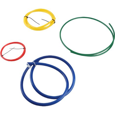 Lot de 4 cintreuses intégrées pour tuyaux en cuivre, longueur 1,2 m, diamètres 1/4 pouce, 3/8 pouce, 1/2 pouce et 5/8 pouce (1/5)