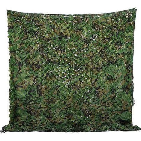Filet De Camouflage - 600 X 400 Cm - Tissu Oxford 150D Et Nylon Renforcé - Pour Chasse Camping Jardin Forêt - 1 Pièce (1/5)