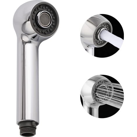 Ausziehbarer Ersatzauslauf für Küchenarmatur, 2-Funktions-Spültischarmaturkopf, G1/2- oder 13/16-Zoll-Stecker, nicht universell, gebürstetes Nickel, verchromt