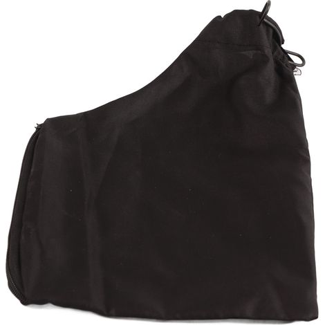 Sac de récupération de poussière avec fermeture à glissière et armature métallique pour scie à onglet 255, poche en nylon incluse.