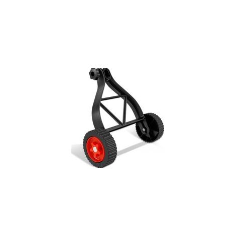 Roues stabilisatrices pour débroussailleuse - Économie d'énergie - Roue jockey pour tondeuse à gazon- Roues pour débroussailleuse - Hauteur réglable - Roues auxiliaires