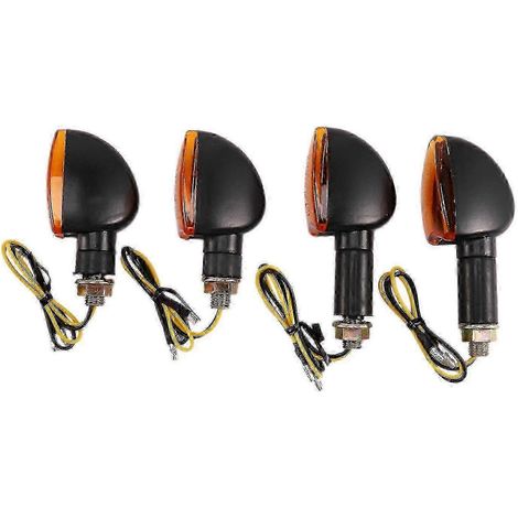 Luz indicadora de intermitente universal de 12 V para motocicleta, compatible con Honda Suzuki+(ads SZRH AK) (1/4)