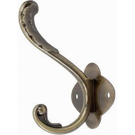Cleafe - Appendino Con 1 Gancio Farfalla Parete Multiuso Viti Appendiabiti 7.5x12cm 52183 - (1/2)