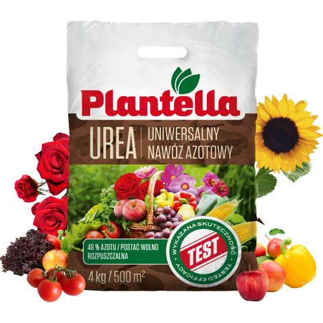 PLANTELLA UREA Stickstoffdünger Harnstoff N46 46 % - Universal für den Garten 4 kg