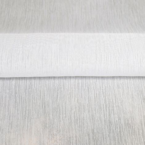 Tissu voile légère avec bas plombé Blanc 300 cm