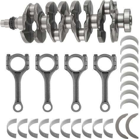 Crankshaft Set with Rods Bearings for Kia Soul Sportage 1.6T G4FJ 2015-2021