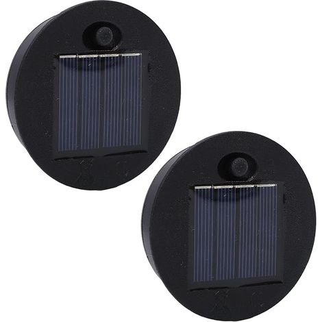 Fafeicy 2 Pièces de Rechange pour Lampe Solaire, Anneau Intérieur Rond étanche de 6cm pour L'extérieur, le Jardin, les Allées, les Lanternes (7 cm/2,76 pouces de diamètre) (1/5)