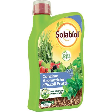 Concime Liquido Aromatiche e Piccoli Frutti Solabiol SBM da Lt.1 (1/4)
