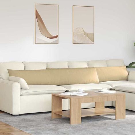 Coussins de canapé - 42013907 - Vert gris - 200 x 40 cm - Velours côtelé, garnissage polyester (1/5)