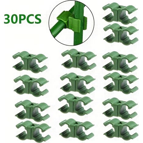 30 clips de support pour plantes réglables à 360° - Convient aux plantes grimpantes et aux vignes, accessoires de jardinage (1/5)