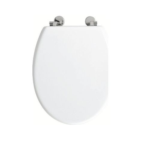 Abattant WC laqué blanc BOLIVA - AQUARINE - 814063 (1/7)