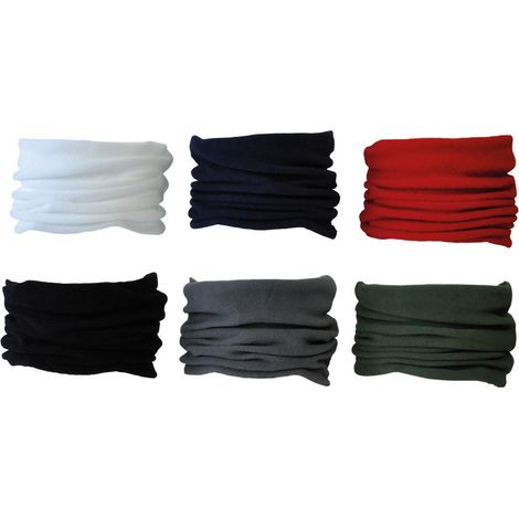 12PZ SCALDACOLLO IN PILE colori assortiti