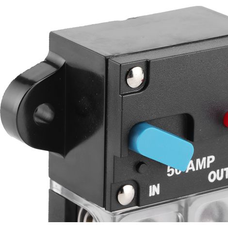 Porte-fusible audio pour voiture et yacht, alimentation, interrupteur automatique A (50A) (1/5)