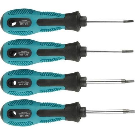 Screwdriver - TA - Set of screwdriver - Ergonomic - Non-slip - Steel chrome-vanadium (1/4)