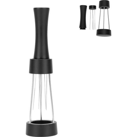 Kaffeenadelspender aus Edelstahl, Mischnadel für schwarzes Kaffeepulver (1/5)