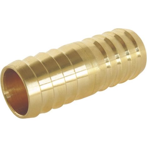 Raccord cannelé Manchon égal - Pour tuyau d'arrosage Ø31mm (1/4)