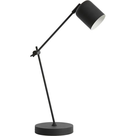 Light & Living - tischlampe - Rijeka - schwarz - metall -