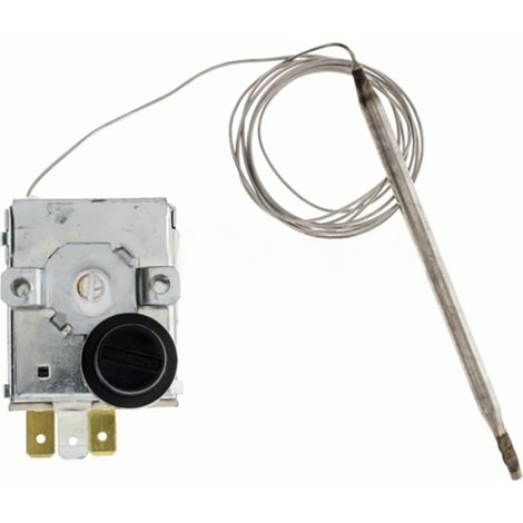 Termostato Seguridad Freidora 238ºC  16A 230V  Rearme Manual  Capilar 1000mm  Protección Térmica Hostelería Profesional (1/2)