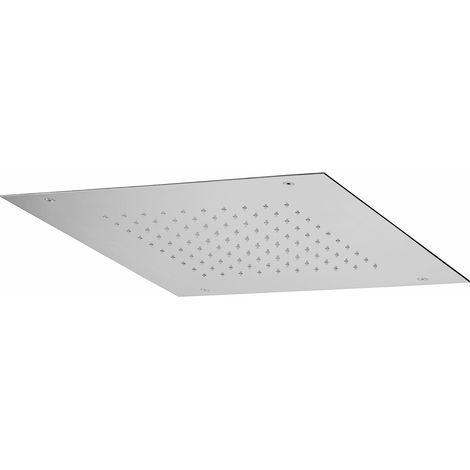 43x43 cm "Quadro" pomme de douche encastrée au plafond Paffoni New York ZSOF300CR Chromé - Métal (1/2)