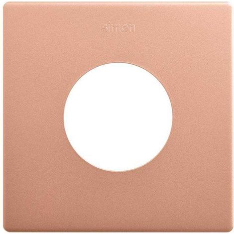 SIMON 270 Marco estética mínima para enchufe con 1 elemento cobre 27110610-091
