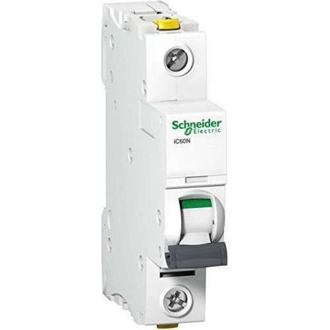 Disjoncteur - 1P - 63A - Courbe C - Pour Protection Électrique - Unité