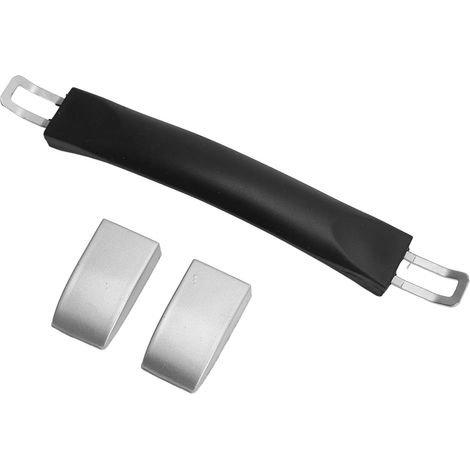 Poignée de Valise en Plastique 24.6cm - Remplacement avec Embout en Métal - Légère et (1/4)