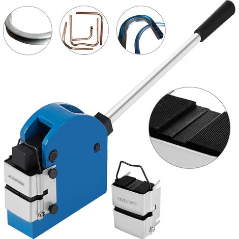 VEVOR Winkelbiegegerät, 1,5 mm Aluminum Winkelbieger Biegemaschine, 1,2 mm Stahlblech Winkelbieger, 65 x 160 x 140 mm Biegemaschine Manuell, 16 Gauge Aluminium, 18 Gauge Weichstahl und 20 Gauge Stahl (1/5)