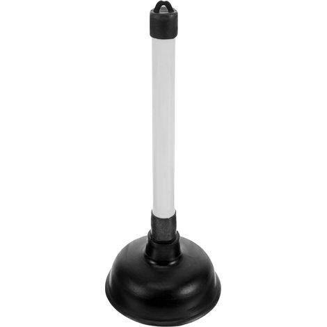 Outil de débouchage d'évier Débloqueur de Toilettes multiusage en Plastique et Caoutchouc pour Cuisine et Bureau avec Long Manche (1/5)