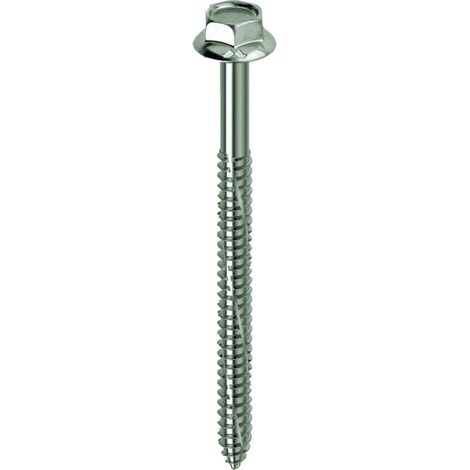 Mustad 200 pz Kovervit BS viti autofilettanti testa esagonale   6x40 mm (1/2)