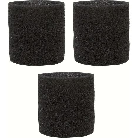(3 pièces) 3 filtres de rechange en mousse pour aspirateurs eau et poussière. Vente en gros. (1/4)