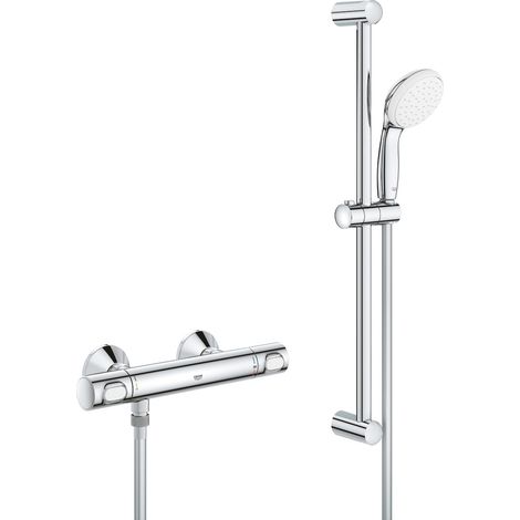 Vasca da doccia termica grohe. Grohtherm 500 con doccia set 600 mm cromo (1/4)