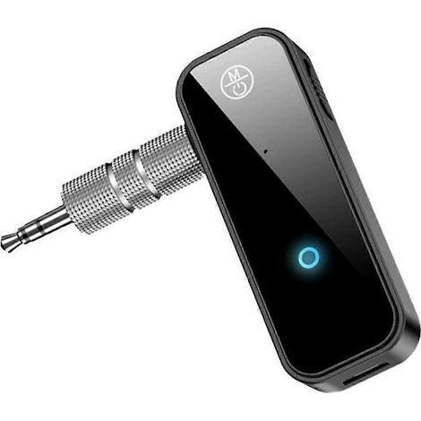 Adaptateur Bluetooth 6.0 avec prise AUX 3,5 mm, récepteur/émetteur audio, compatible avec les haut-parleurs de voiture, les casques audio, les tablettes, les ordinateurs portables, les téléviseurs et  (1/5)