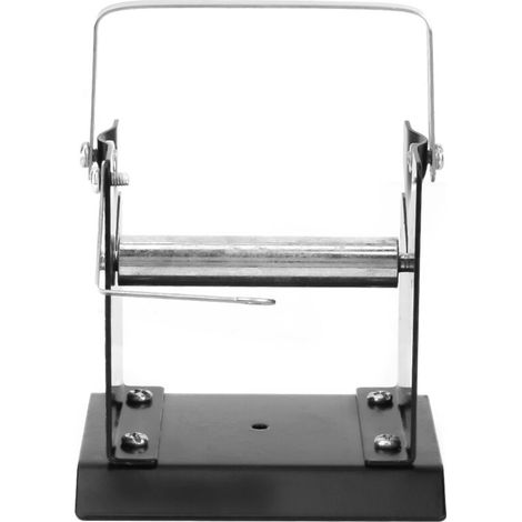 Support de fil de soudure, bobine de soudure en métal à démontage facile, salle de maintenance à rotation flexible pour l'entretien de la salle de ligne de production (1/5)