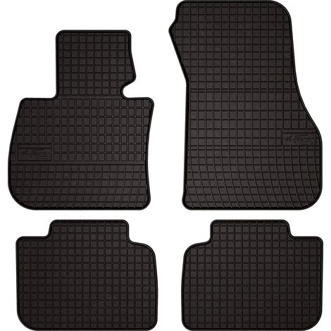 Tappetini in gomma per auto per: BMW X1 F48 SUV (2015-2022) - neri, su misura (1/5)