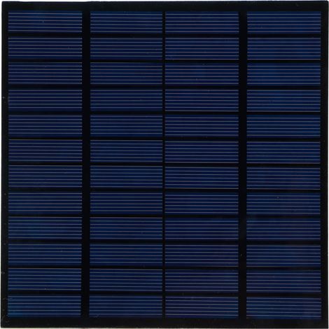 Module de panneau solaire en silicium polycristallin 3W 12V, pour chargeur de batterie, projet scientifique DIY