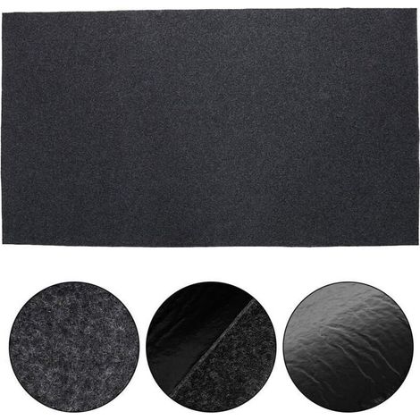 Tappetino per barbecue resistente, termoresistente e ignifugo, ideale per barbecue a gas e da giardino, perfetto per campeggio e feste in giardino (75 cm x 124 cm). (1/4)
